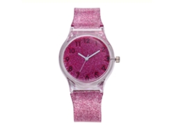Reloj De Pulsera Para Estudiantes Adolescentes Con Correa De Silicona Y Movimiento De Cuarzo