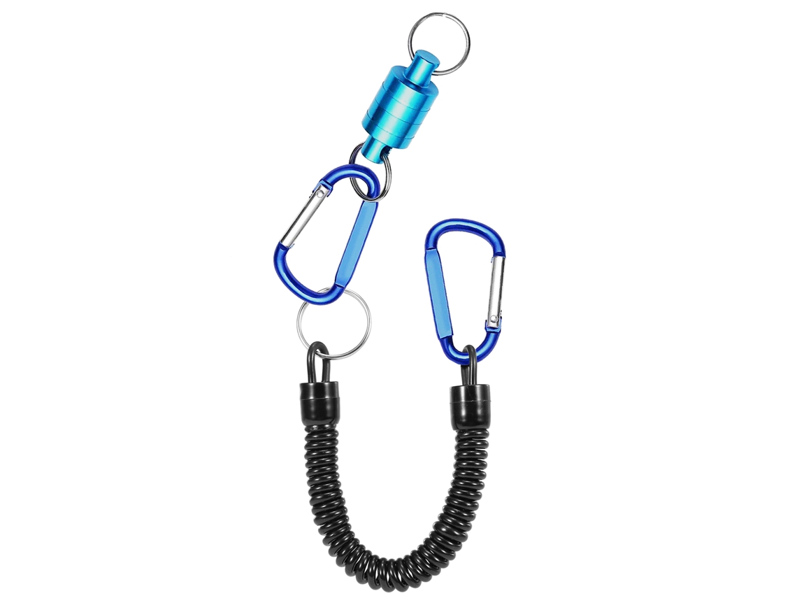 Soporte Magnético Para Red De Pesca Con Lanyard, Clip Magnético Y Conector Para Red De Aterrizaje Pesca Con Mosca