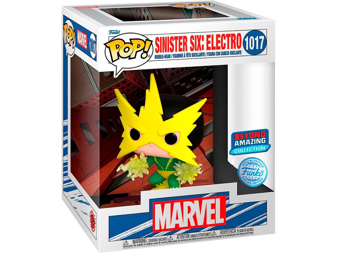 Figura Electro Pop de Marvel Sinister Six exclusiva B.active