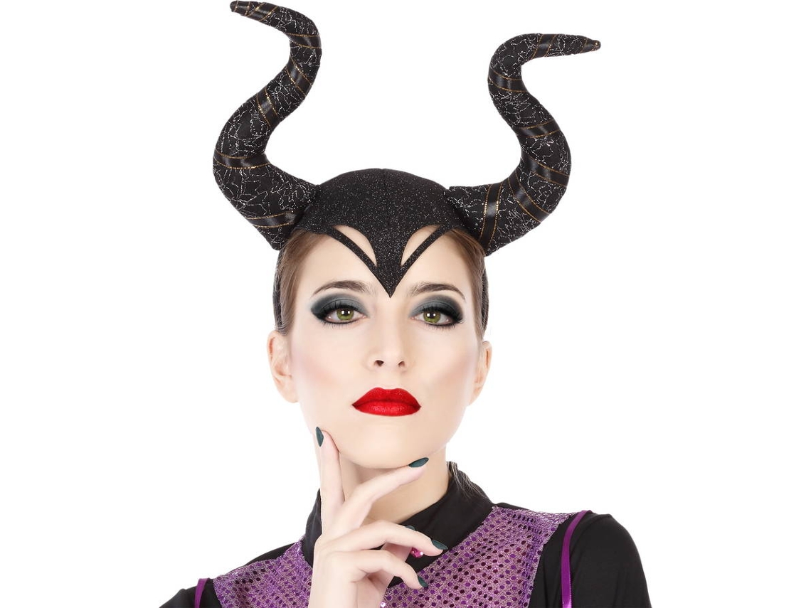 Diadema DISFRAZZES Reina Malvada Con Cuernos (Talla: Talla Universal)