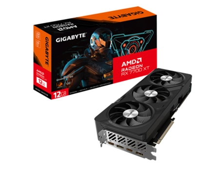 Tarjeta Gráfica GIGABYTE Rx 7700 Xt Gaming Oc 12G Amd 12 Gb
