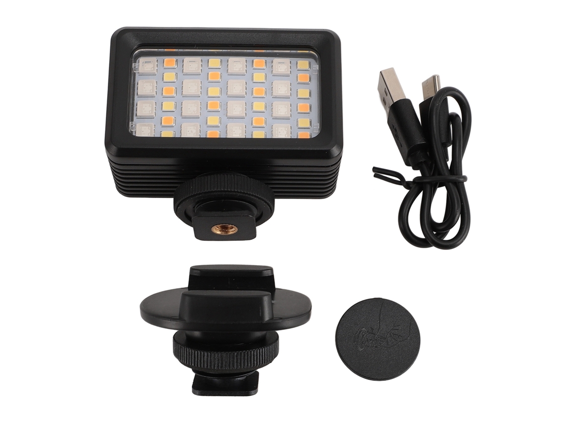 Luz LED RGB impermeable para cámara Buceo y Submarine Grab