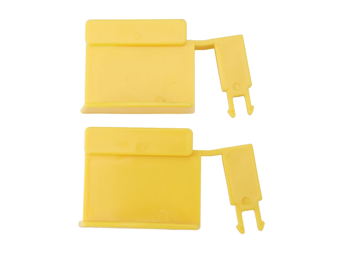 2 Abrazaderas De Cierre 519-7420b Para Filtro De Piscina Waterway, Color Amarillo.