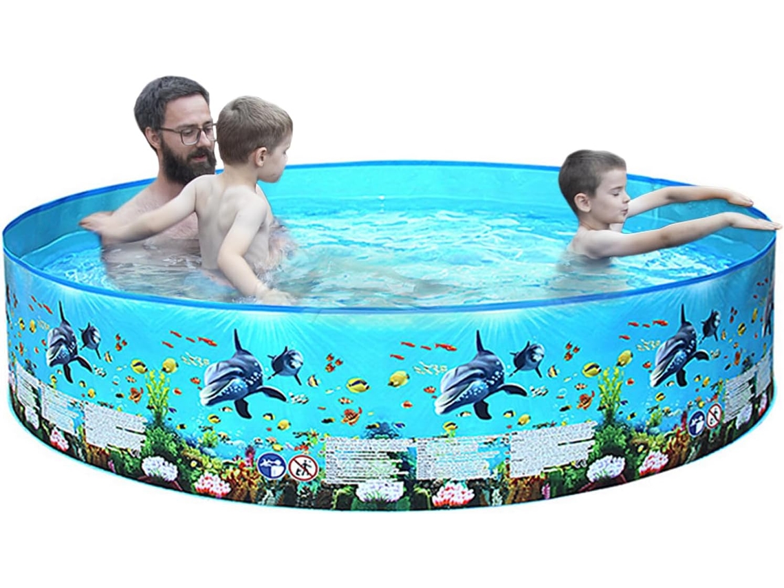 Piscina Inflable Portátil De Plástico Rígido Plegable Para Bebés Y Adultos