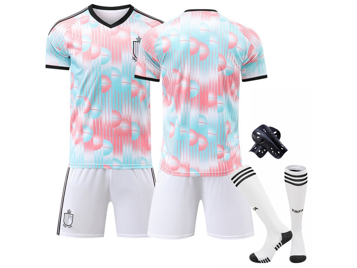 Camisa De Futebol Personalizada Da Seleção Belga Da Copa Do Mundo Eua-canadá-méxico 2026 Versão Não Oficial