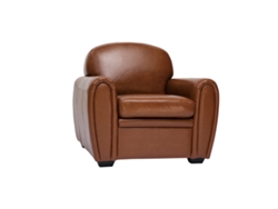 Sillón de Piel Vintage Marrón Club MILIBOO