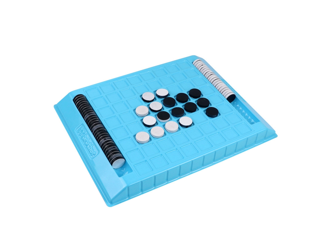 Ats-juego De Ajedrez De Mesa Reversible Juguete Educatsivo Interactivo Para Padres E Hijos Mejora Habilidades Cognitivas Ideal Para Hogar Y Viajes