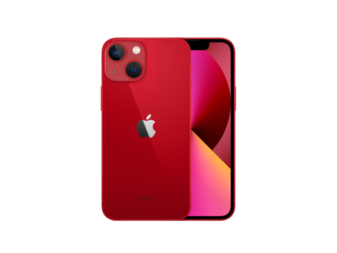 iPhone 13 mini APPLE (Reacondicionado Como Nuevo - 128GB - Rojo)