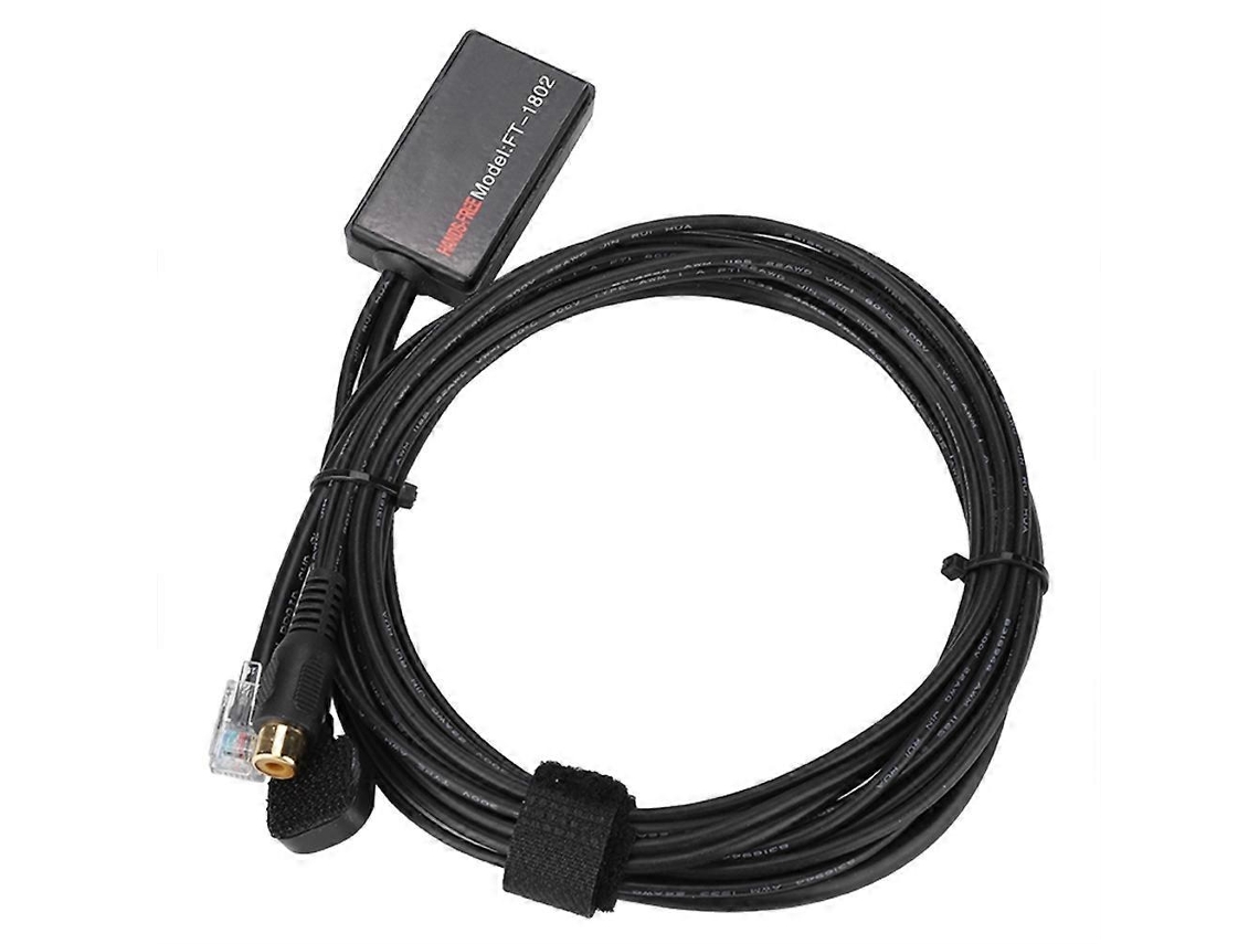 Radio para coche Yunzii FT 7800R, FT 8800R y FT 8900R con micrófono manos libres y altavoz de 6 pines