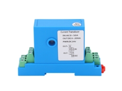 Transmisor De Corriente Ac 0-50a Con Salida Dc4-20ma Transformador De Corriente