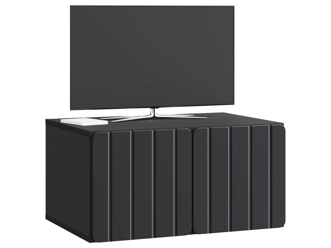 Maison Exclusive - Mueble Para Tv De Pared Negro 59,5 X 41 X 30 Cm