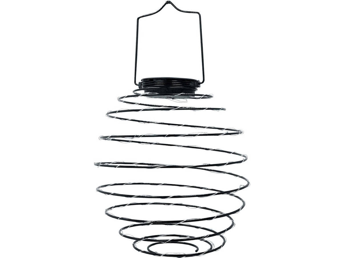Iluminación Decorativa LUMI JARDIN (Negro - Acero - 24x70 cm)