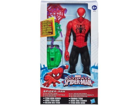 Spiderman Titan con equipo de ataque HASBRO