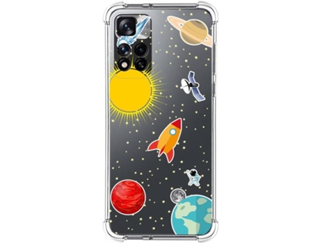 Carcasa para Xiaomi Redmi Note 11 Pro+ Plus 5G TUMUNDOSMARTPHONE Dibujos Antigolpes Espacio Multicolor