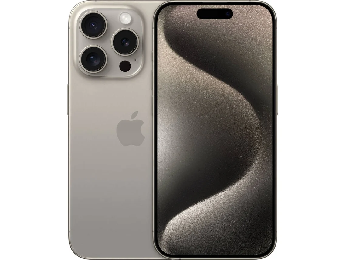 iPhone 15 Pro APPLE (6.1'' - 128 GB - Titanio Natural)