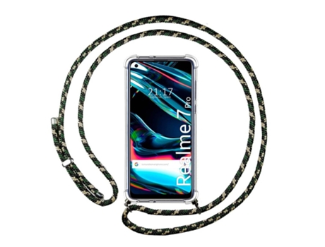Carcasa Realme 7 Pro TUMUNDOSMARTPHONE Colgante Verde