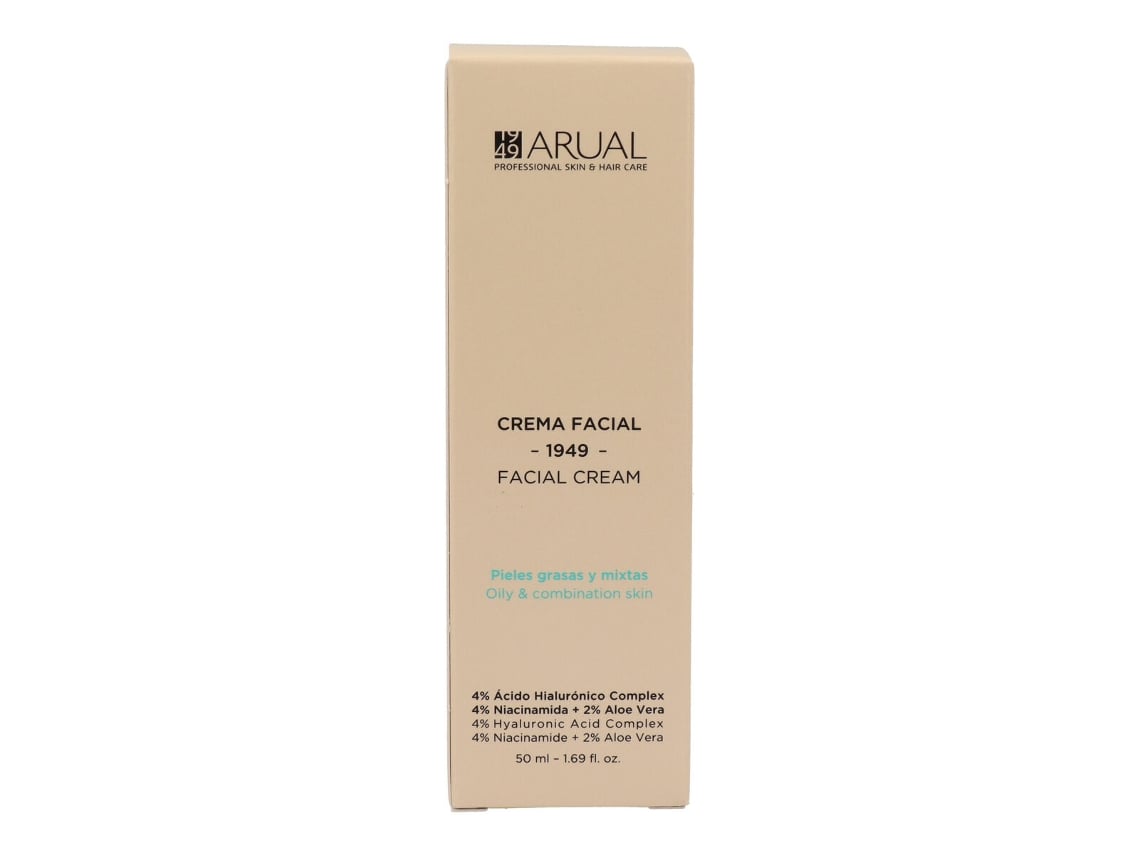 Desmaquillante Facial ARUAL Crema Facial (50 ml)