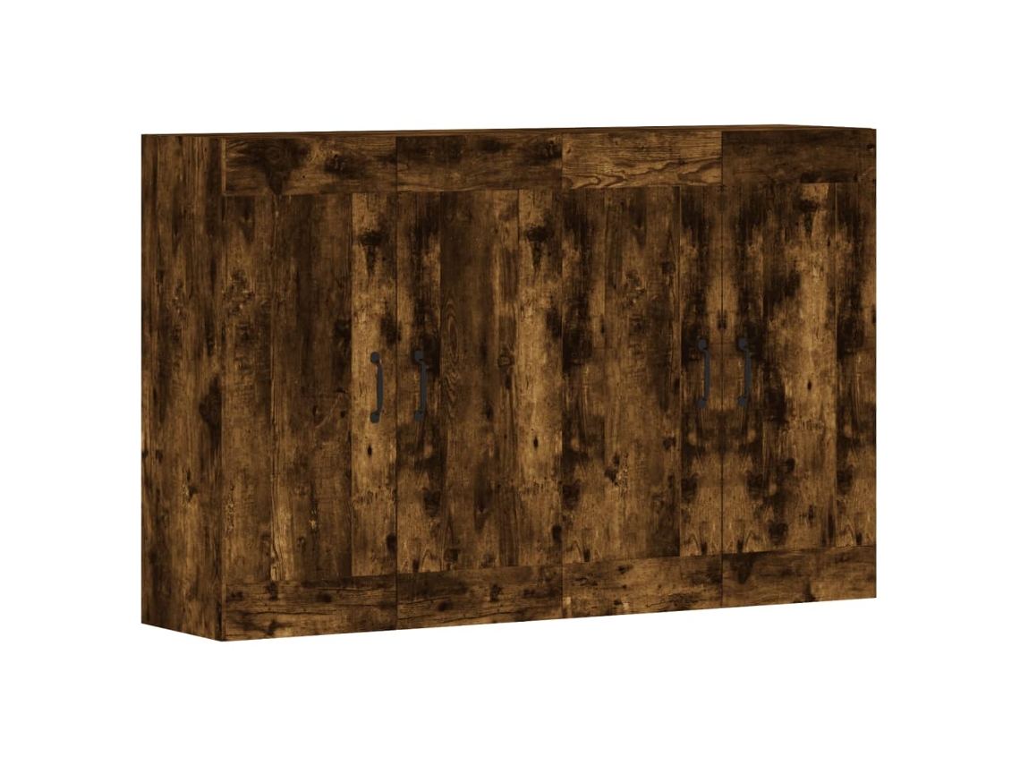 Conjunto de muebles de pared de madera de roble ahumado - MAISON EXCLUSIVE