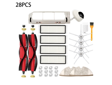 Kit de filtro de cepillo principal desmontable para Xiaomi Roborock S6 T6 S55 E25 E35 Tanos Wip Robot repuestos de aspiradora para el hogar