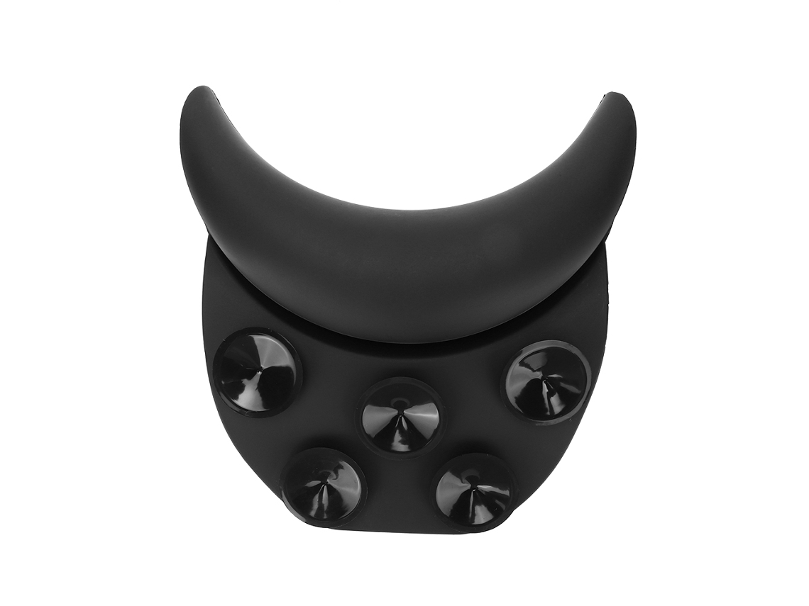 Almofada de silicone curvada para lavar o cabelo, modelo 2026, com ventosa.