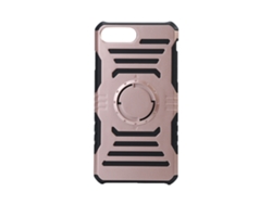 Caja Protectora (hoja De Hierro Para Montaje En Coche, Protección Contra Caídas) Iphone7 Plus (rosa Oro)