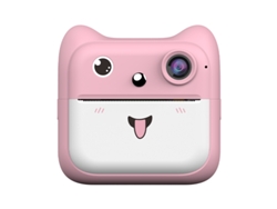 Cámara Infantil D1 Con Impresión Instantánea, 2400 W, Hd, Lente Dual, Pantalla De 2,4 Pulgadas, Vídeo 1080p, Pegatinas, Tarjeta Tf De 32 Gb
