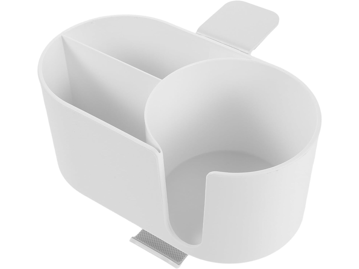 Portavasos Multifuncional Con Clip, Gancho Para Auriculares, Portalápices Y Organizador De Escritorio.