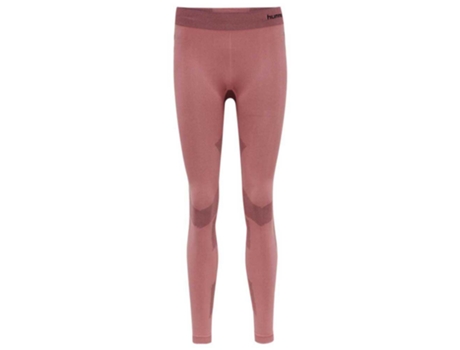 Pantalones Ajustados para Mujer HUMMEL First Seamless Training Rosa para Fitness (XL - XXL)