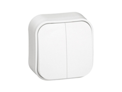 Conmutador Doble Blanco Ip21 LEGRAND Ref: 782406