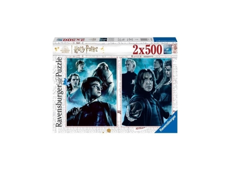 Quebra-Cabeça de 2X500 Peças Harry Potter e O Enigma Do Príncipe Quebra-Cabeça Adulto RAVENSBURGER a Partir de 10 Anos 17265