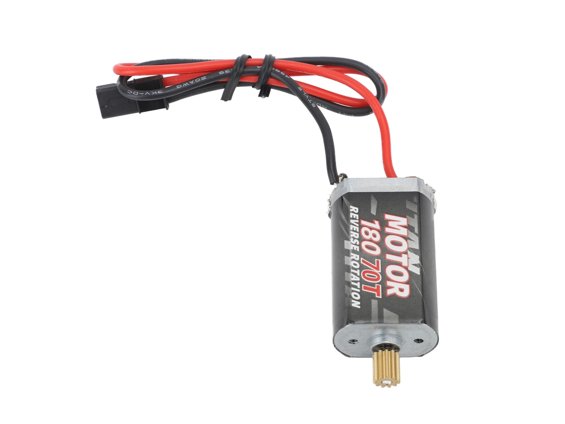 Motor De Escobillas 180 De 7,2 V Para Coche Rc Traxxas Crawler 1/18 Con Alto Par Y Bajo Nivel De Ruido.