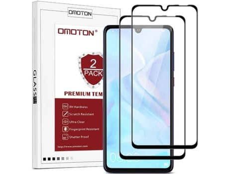 2x Protector Cristal Templado Huawei P30 Lite HONGWE.