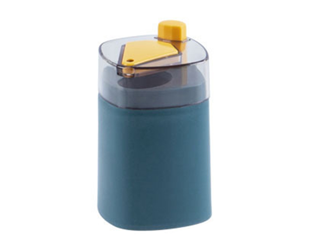 Dispensador Automático De Palillos De Dientes Con Botón Pulsador Para Cocina/restaurante - Azul
