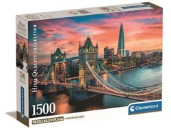 Puzzle CLEMENTONI High Quality Collection London Twilight (1500 piezas - Edad Minima: 14 años)