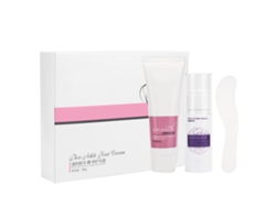 Crema Depilatoria Suave Y Sin Dolor Para Cuerpo Axilas Piernas 80g Con Loción Reparadora 45ml