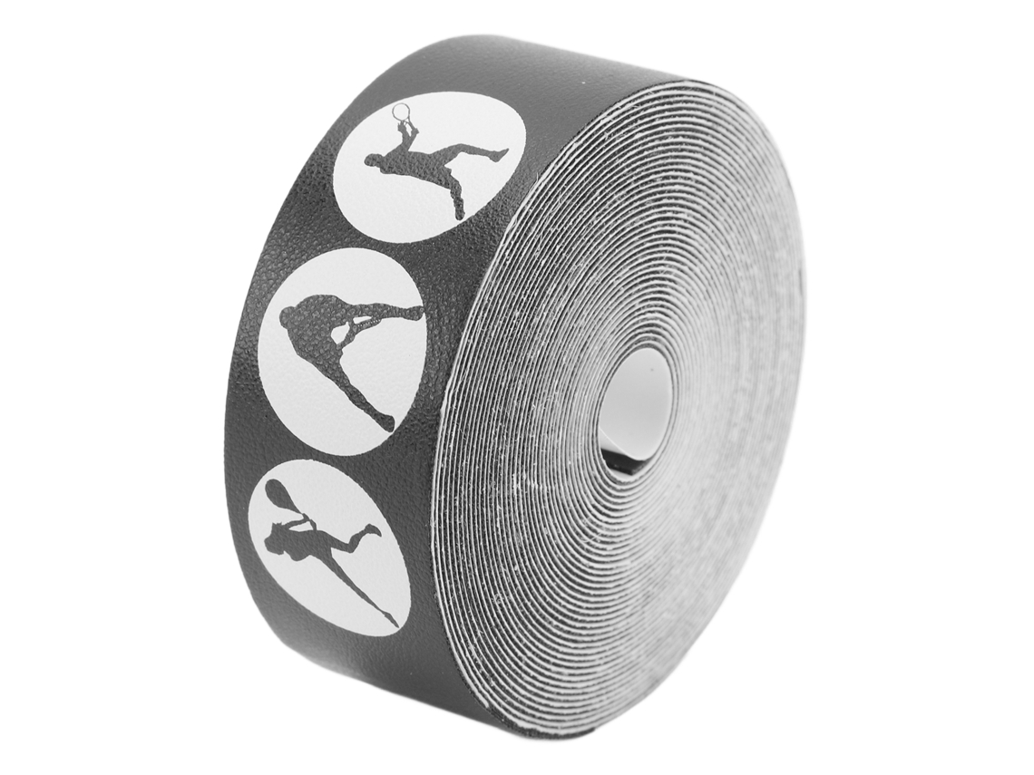 Vlrla-2026cinta De Protección Para Cabeza De Raqueta De Tenis 24mm Pu Antiarañazos Pegatina Protectora 5m Negra