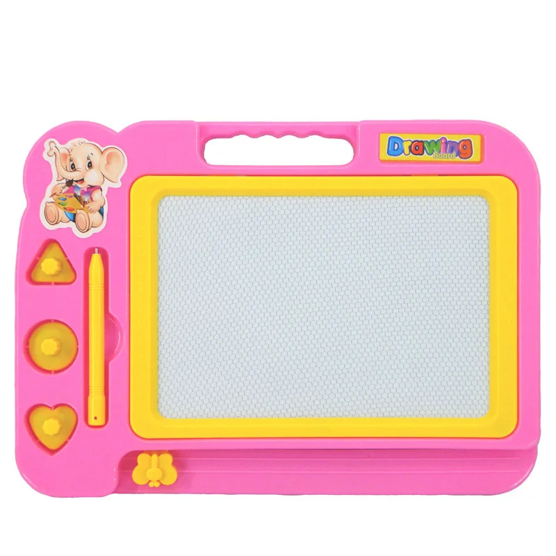 (rosa) Tablero Magnético Para Dibujar/escribir/colorear/pintar Para Bebés/juguete Educativo Para Pintar