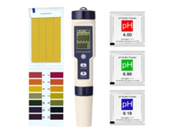 Medidor De Calidad Del Agua 5 En 1: Ph/ec/tds/salinidad/termómetro Digital Profesional