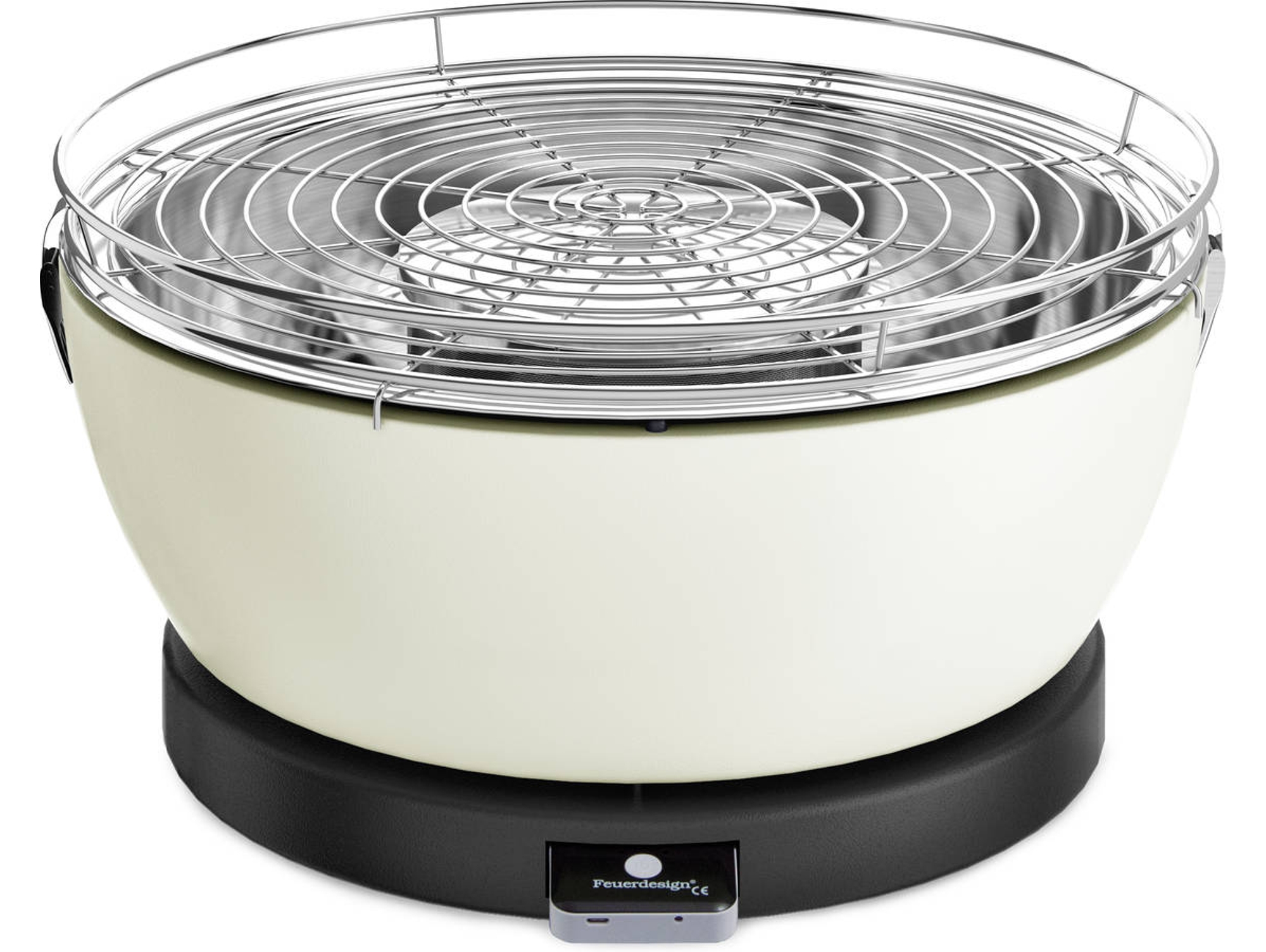 Barbacoa a Carbón FEUERDESIGN Vesuvio Blanco