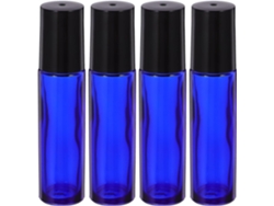 Juego De 24 Botellas De Vidrio Rellenables Para Aceites Esenciales Y Perfumes.