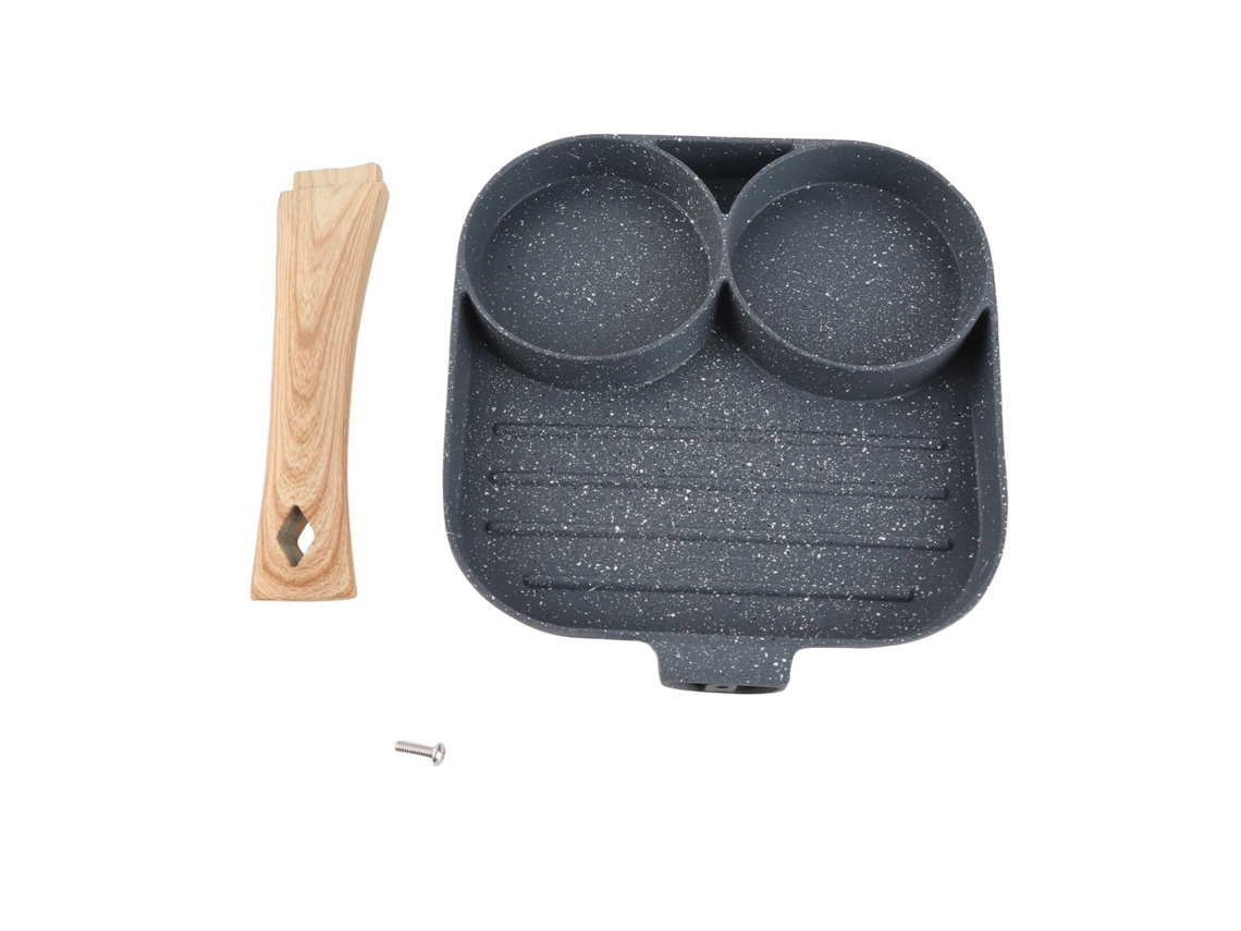 Sartén antiadherente japonesa de 20 cm, blanca, para cocinar leche, sopa y comida para bebés.