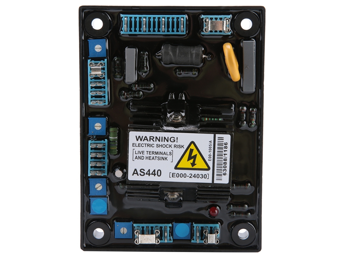 Regulador Automático De Voltaje As440 Para Accesorios De Motor De Generador De 190-264 Vca