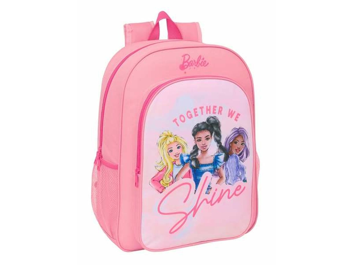 Mochila escolar rosa de Barbie (33 x 42 x 14 cm)