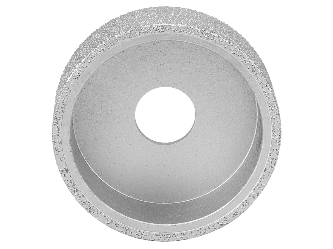 Rueda De Esmeril De Diamante Soldada 7.3cm Para Piedra Mármol Cerámica, Herramienta De Esmeril Plana 3.0cm