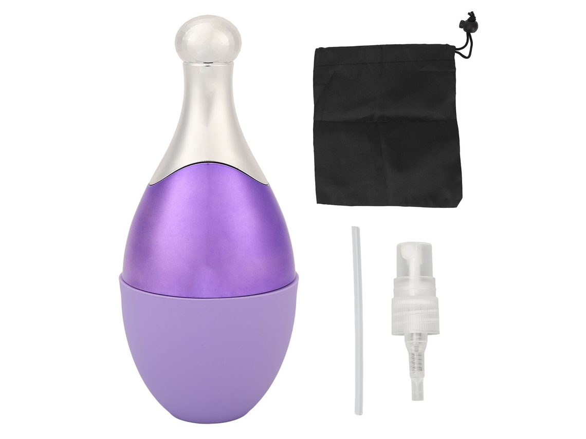 Bandeja De Hielo Facial Reutilizable Y Spray Para Iluminación De La Piel