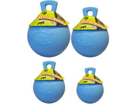 Pelota para Perro JOLLY Tug-n-Toss 15cm Azul bebé (arándano olor) (15 cm)