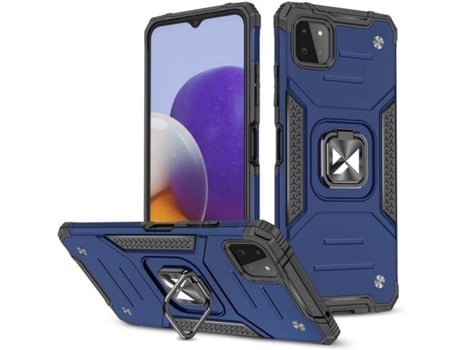 Carcasa Samsung Galaxy A22 4G LMOBILE Rígida 93 Azul