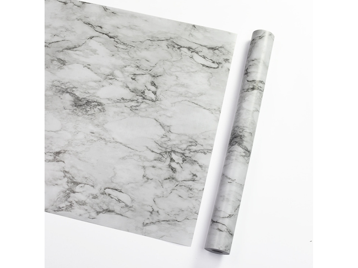 2026 Store-papel Pintado De Mármol Blanco Autoadhesivo Impermeable Para Paisaje De Paredes Peel And Stick