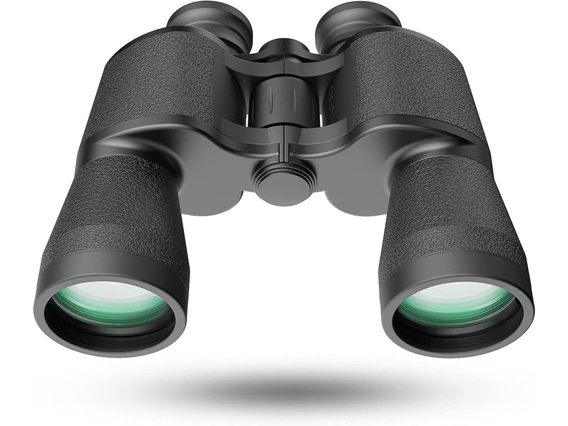 Binoculares 20x50 HD profesionales IP68 antivaho FMC Bak4 prisma aves conciertos caza viajes negro Yizhood