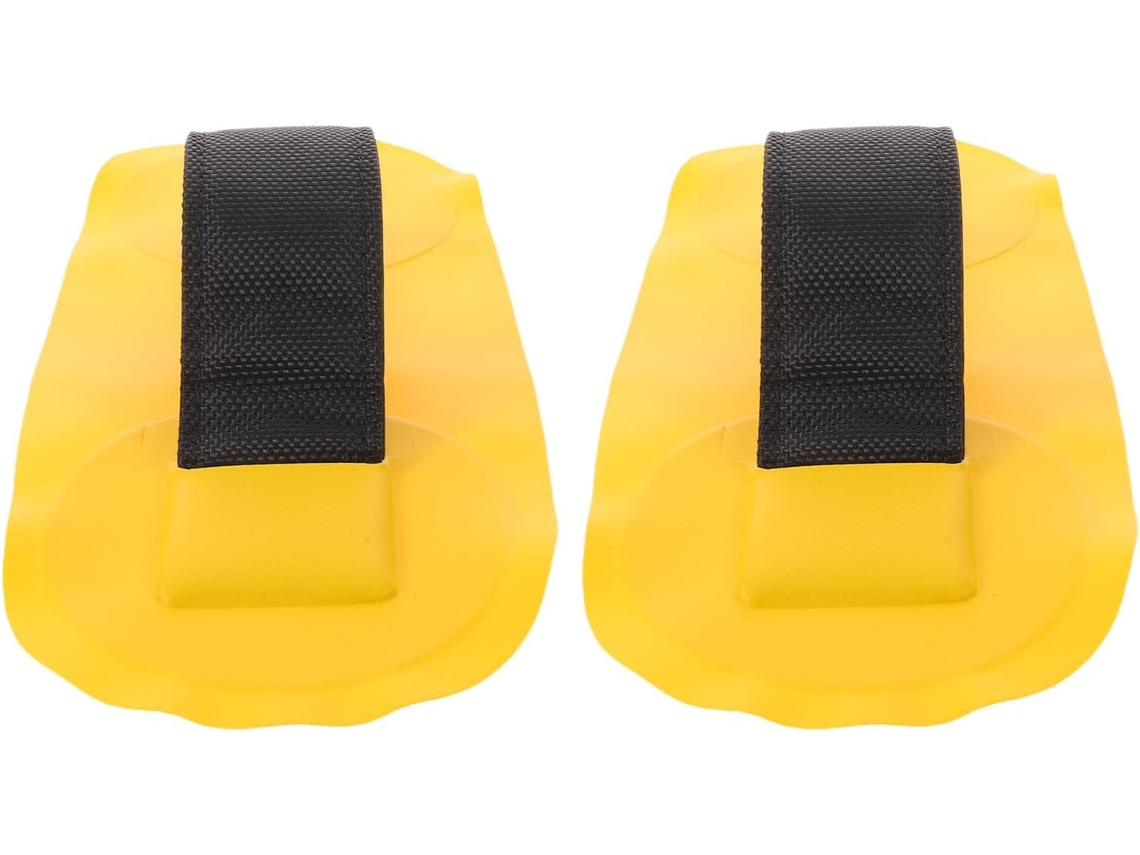 Juego De 2 Asas Laterales De Neopreno Amarillo Para Tabla De Paddle Surf Inflable O Bote Inflable.